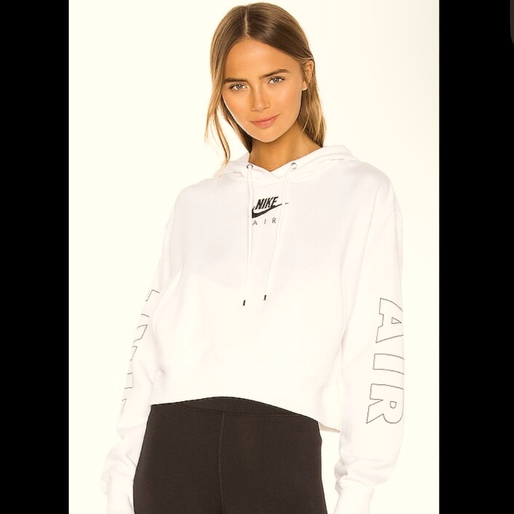 Nike White Hoodie